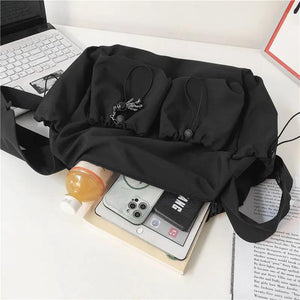 Spring Autum Large Capacity Shoulder Bags Waterproof Nylon Messenger Bags