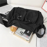 Spring Autum Large Capacity Shoulder Bags Waterproof Nylon Messenger Bags