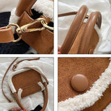 Small Square Messenger Bag Ladies Leather Shoulder Bags