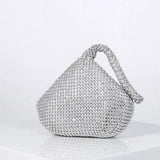 Evening Clutch Bag Women Full Rhinestones Handbag Diamond Wedding Party Bridal P