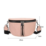 Saddle Women's Chest Bag High Crossbody Bags Female Chain Handbag