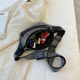 Rhinestones Waist Bag For Women, Belt Bags, Shoulder Chest Bags