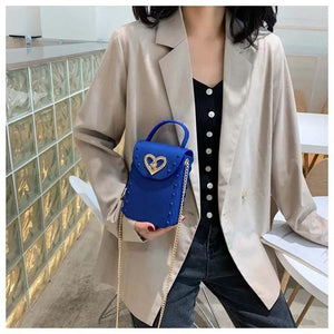 Rivet Jelly Crossbody Bag for Women
