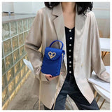 Rivet Jelly Crossbody Bag for Women