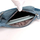 Nylon Sports Waist Pack Crossbody Handbag for Phone