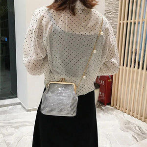 Women Handbag Bead Diamond Evening Bag