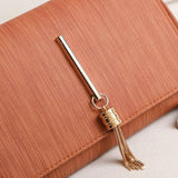 Ladies Summer PU Flip Tassel Shoulder Bag Mini Wallet Lady Bag