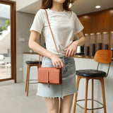 Ladies Summer PU Flip Tassel Shoulder Bag Mini Wallet Lady Bag