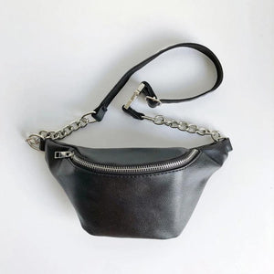 Women's Chain Waist Bag Fanny Pack Crossbody Handbag