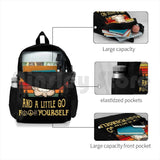 Vintage Outdoor Hiking Backpack Waterproof Camping Pug Do
