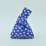 Japanese Mini Knot Wrist Bag Cherry Blossoms Pattern Purses Handbags