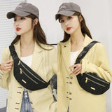 Women Waist Bags Oxford Leisure Shoulder Crossbody Chest Bags
