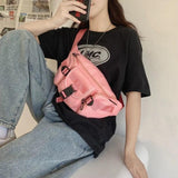 Multi-Pocket Waist Pack Chest Bag High Street Travel Fanny Bag