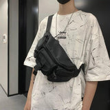 Multi-Pocket Waist Pack Chest Bag High Street Travel Fanny Bag