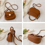 Women Bag Spring Summer High Personalized Solid Single Shoulder Messenger Bag