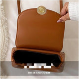 Women Bag Spring Summer High Personalized Solid Single Shoulder Messenger Bag