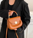 Women Bag Spring Summer High Personalized Solid Single Shoulder Messenger Bag