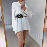 Mini Lipstick Bag with Chain Belt 202 Crossbody Chest Bag