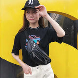 Outdoor Waterproof Waist Bag Chain Chest Bag Ladies Shoulder Messenger Bag