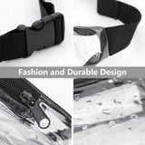 Summer Waist Bag PVC Clear Waterproof Jelly Belt Bag for Girl