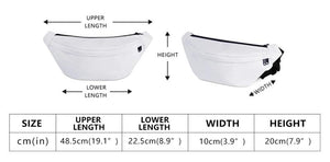 Custom Logo Waist Bag DIY Photo Belt Fanny Pack for Running