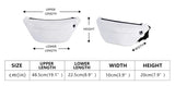 Custom Logo Waist Bag DIY Photo Belt Fanny Pack for Running