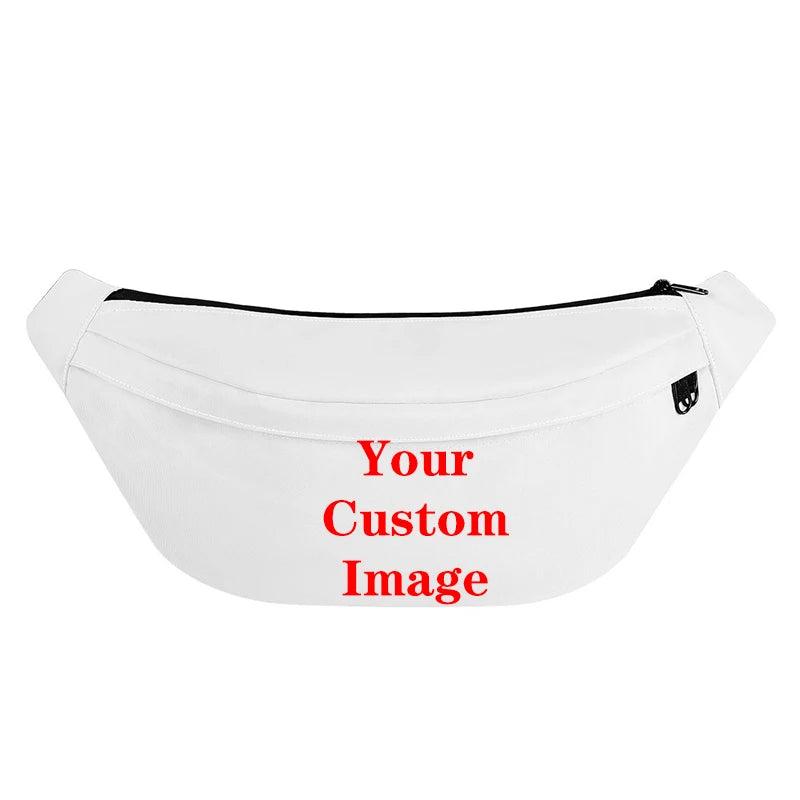 Custom Logo Waist Bag DIY Photo Belt Fanny Pack for Running