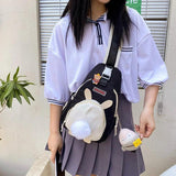 Plush Cartoon Cross Body Bag for Girls