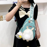 Plush Cartoon Cross Body Bag for Girls
