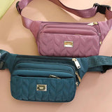 Woman Waist Packs Crossbody Bag Female Messenger Bags Nylon Shoulder