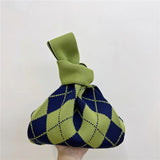 Women's Knitted Handbag Large-capacity All-match Shoulder Bag