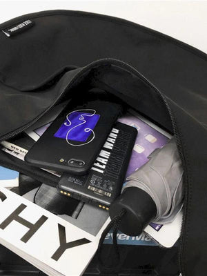 Men's Large-capacity Messenger Bag Student Nylon Oxford Cloth Shoulder Bag