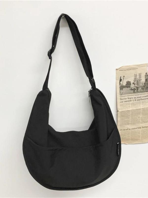 Men's Large-capacity Messenger Bag Student Nylon Oxford Cloth Shoulder Bag