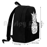 Geometric 2 Outdoor Hiking Backpack Waterproof Silver