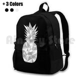 Geometric 2 Outdoor Hiking Backpack Waterproof Silver