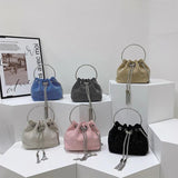 Tassel Handbag Evening Clutch Shoulder Bag for Women