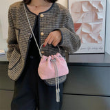 Tassel Handbag Evening Clutch Shoulder Bag for Women