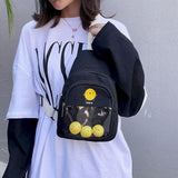 Canvas Chest Bag Female Small Messenger Bag Harajuku Style