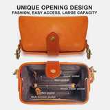 Casual Leather Shoulder Bags Doctor Bag Clutch