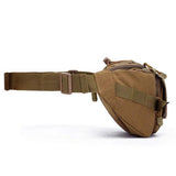 Men Waterproof Nylon Waist Fanny Pack Tactical Military Bag