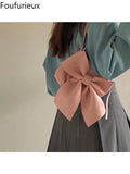 Large Bowknot Women's Shoulder Bag