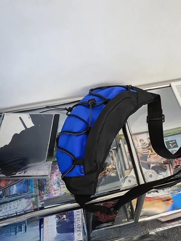 Foufurieux Large Capacity Waist Bag Unisex Fanny Pack