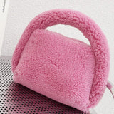 Plush Candy Handbag for Autumn and Winter