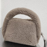 Plush Candy Handbag for Autumn and Winter