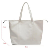 Soft Leather Women Bag Travel Shoulder Bag Large Capacity Tote Shopper Handbag