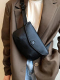 Women's Shoulder Bag Fanny Pack Crossbody Bags Pu Leather Waist Packs