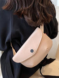 Women's Shoulder Bag Fanny Pack Crossbody Bags Pu Leather Waist Packs