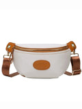 Women's Fanny Pack Shoulder Bag Leather Crossbody Chest Waist Packs