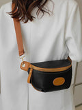 Women's Fanny Pack Shoulder Bag Leather Crossbody Chest Waist Packs