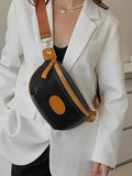 Women's Fanny Pack Shoulder Bag Leather Crossbody Chest Waist Packs